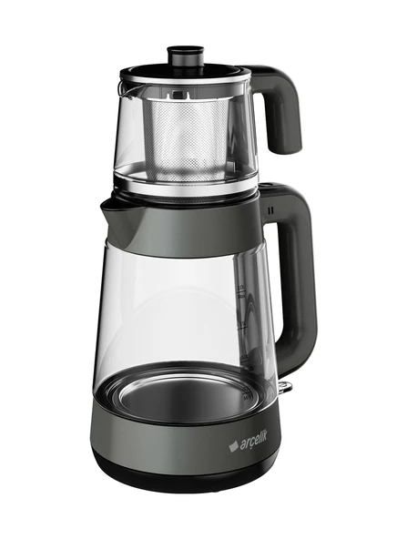 Arçelik CM 6964 G Gri 1900 W Cam Çay Makinesi - 2