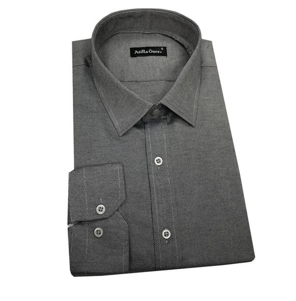 Atilla Özer Uzun Kol Slim Fit Erkek Gömlek-6854 - 2