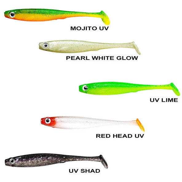 Ryuji Mister Shad 10cm 7gr Silikon Yem  Standart BLUE GLIT - 3