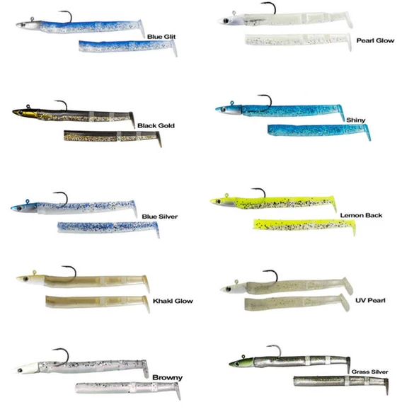 Ryuji Max Fish 110mm 12,5gr 2+1 Silikon Yem 1  Standart BLUE SILVER