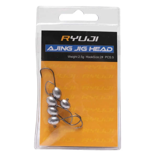 Ryuji Ajing Jig Head 2.5gr Zoka (5 Adet)  Standart 4 - 2