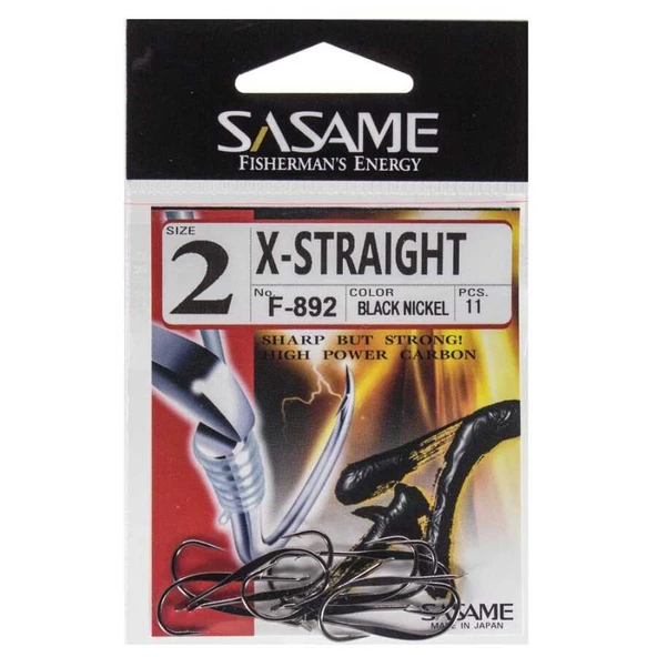 Sasame F-892 BL Nickel S-Straight İğne  Standart 5 - 2