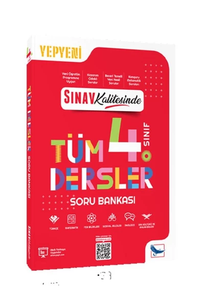Sınav Kalitesinde 4. Sınıf Tüm Dersler Soru Bankası - 2