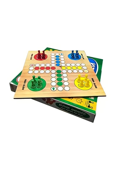 Ahşap Kızma Birader Kutu Oyunu Ludo Kızma Birader - 2
