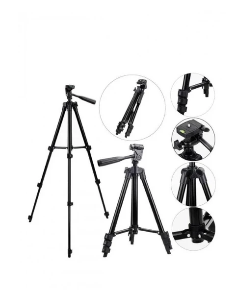 Telefon ve Fotoğraf Makinesi İçin Tripod - 2