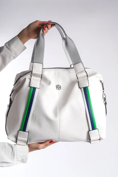 Monalisa Home Patlı Kadın Shopper Omuz Çantası ürün görseli 1