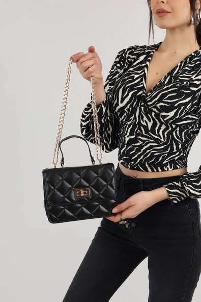 Monalisa Home Siyah  Orjinal El ve Omuz Çantası ürün görseli 1