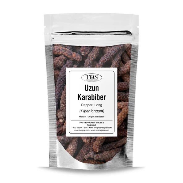 Uzun Karabiber 250 gr (1. Kalite) Piper longum