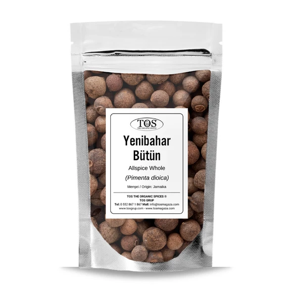 Yenibahar Bütün 1 kg (1. Kalite) Pimenta dioica