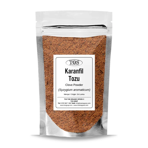 Karanfil Tozu 50 gr (1. Kalite) Syzygium aromaticum