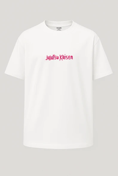 Oversize Sukuna Jujutsu Kaisen Baskılı Unisex Tişört - Resim 6