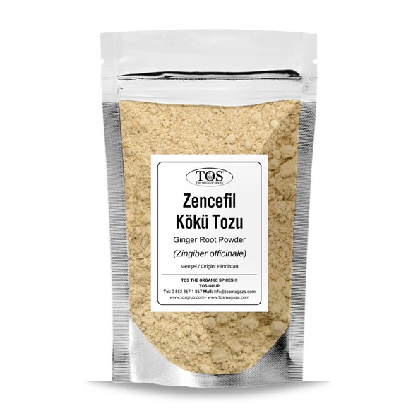 Zencefil Tozu 500 gr (1. Kalite) Zingiber officinale