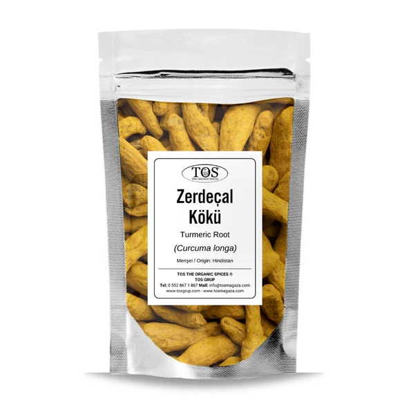 Zerdeçal Kökü 100 gr (1. Kalite) Curcuma longa