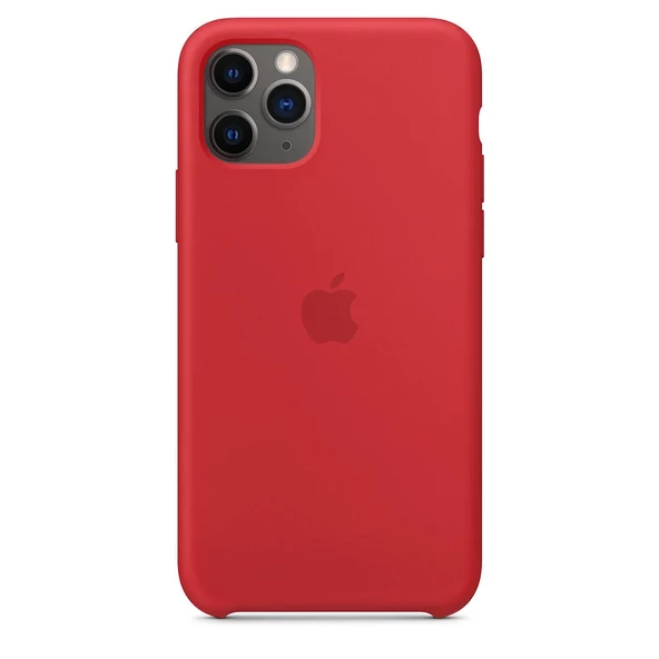 Apple iPhone 11 Pro Silikon Kılıf (Product Red) Kırmızı - MWYH2ZM/A