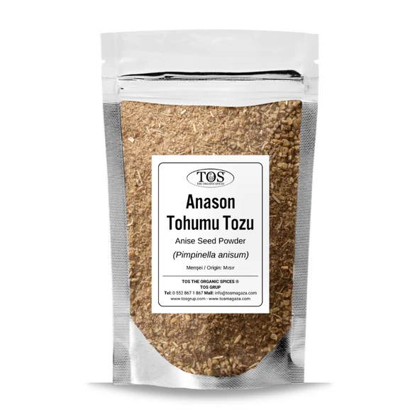 Anason Tohumu Tozu 50 gr (1. Kalite) Pimpinella anisum