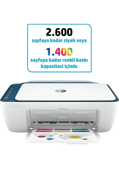 HP DeskJet Ink Advantage Ultra 4828 All-in-One Yazıcı, Baskı, Kopyalama, Tarama, Kablosuz, 25R76A