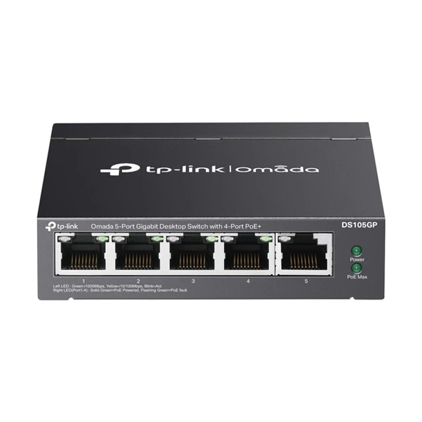 Tp-Link Omada DS105GP 5 Port Gigabit Switch