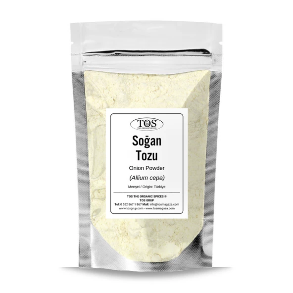 Soğan Tozu 100 gr (1. Kalite) Allium cepa