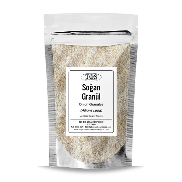 Soğan Granül 500 gr (1. Kalite) Allium cepa