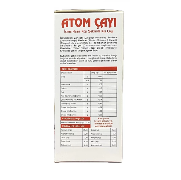 Atom Çayı 180 Gr. 1Adet, Lokman Aktar - Resim 2