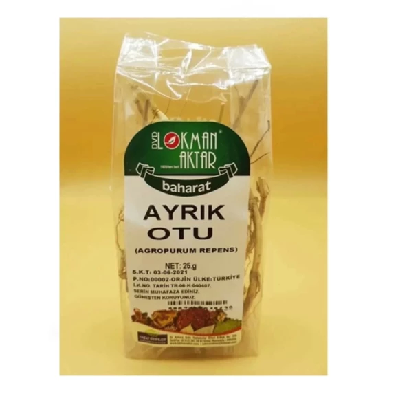 Ayrık Kök 25 Gr 1Adet