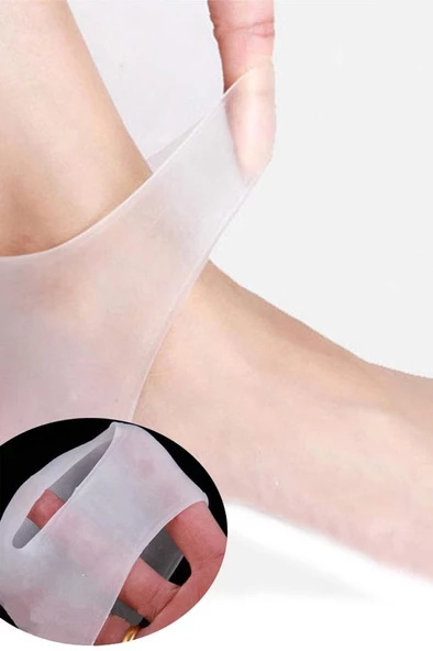 Petinka Silikon Topuk Unisex Görünmez Boy Uzatmak için Yükseltici - 11