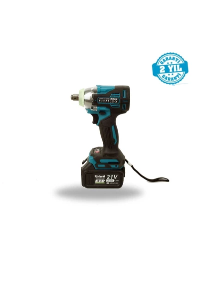 Rolwal   4lü Şarjlı El Aletleri Seti 21V 4 Amper - Hilti - Avuç Taşlama - Vidalama - Somun Sıkma - 5