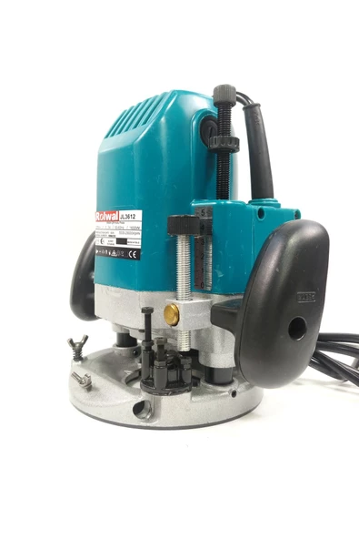 Rolwal   Profesyonel 1600w Devir Ayarlı Çift Kollu Freze Makinesi - 2