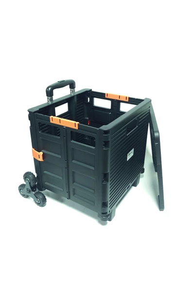 BALATLI   Katlanabilir Merdiven Çıkabilen Market Taşıma Arabası 40 Kg - 5