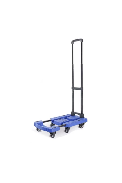 BALATLI   6 Tekerlekli Ayarlanabilir ve Katlanabilir Paket Koli Taşıma Arabası 200 Kg - 3