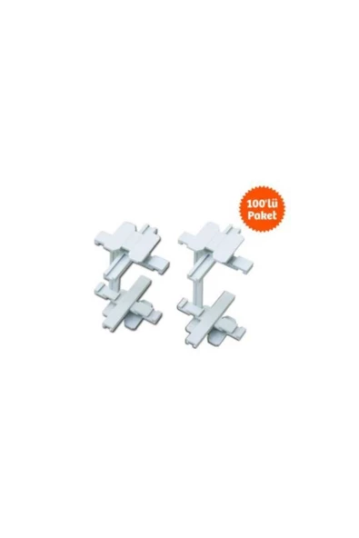BALATLI   Balatlı Cam Tuğla Derz Artısı Ct-spacer 10 Mm 100'lü Paket - 1