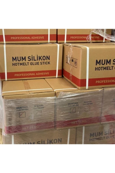 Macrofix Ince Silikon Çubuk Sıcak Silikon Tabanca Mumu 5 kg 400 Adet - Resim 3
