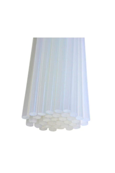 Macroza 30 Adet Sıcak Mum Silikon 7 Mm Ince Silikon - 2