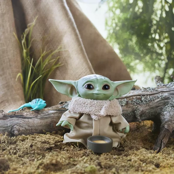 Hasbro Star Wars The Child Baby Yoda Sesli Peluş Oyuncak F1115 - 11