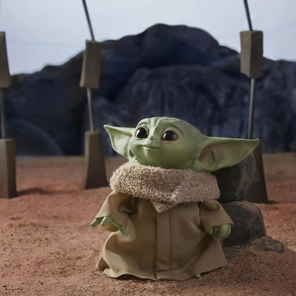 Hasbro Star Wars The Child Baby Yoda Sesli Peluş Oyuncak F1115 - 5