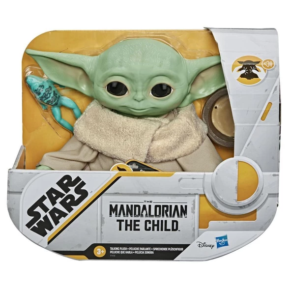 Hasbro Star Wars The Child Baby Yoda Sesli Peluş Oyuncak F1115 - 2