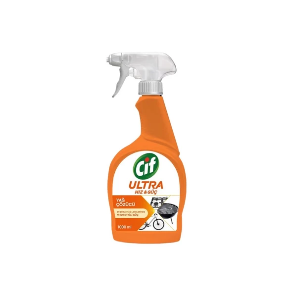 Cif Sprey Ultra Hız & Güç Yağ 1000 ML