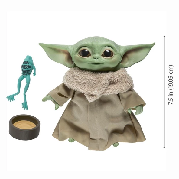 Hasbro Star Wars The Child Baby Yoda Sesli Peluş Oyuncak F1115 - 9