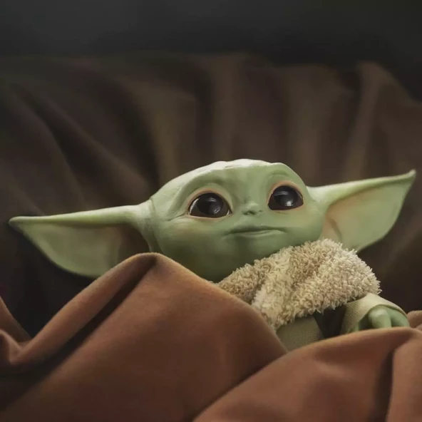 Hasbro Star Wars The Child Baby Yoda Sesli Peluş Oyuncak F1115 - 12