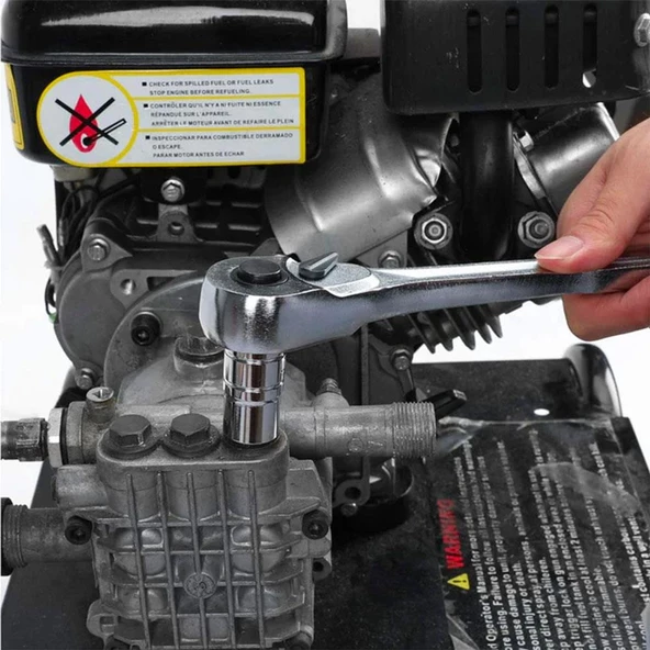 Workpro Wp202525 30 Parça 1/2’’ Cr-V Metrik/İnç Profesyonel Lokma Takımı - 9