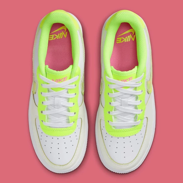Nike Air Force 1 Lv8 (gs) Beyaz Renk Sneaker Ayakkabı DV1680-100 - 3