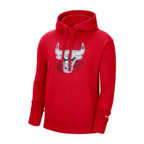 Nike Chicago Bulls Essential NBA Erkek Kapüşonlu Sweatshirt DH9294-657