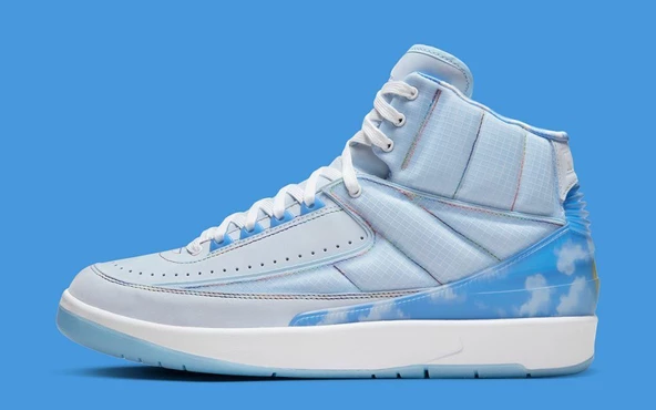 Nike Jordan 2 Retro J Balvin Men's DQ7691-419 Erkek Ayakkabı - 2