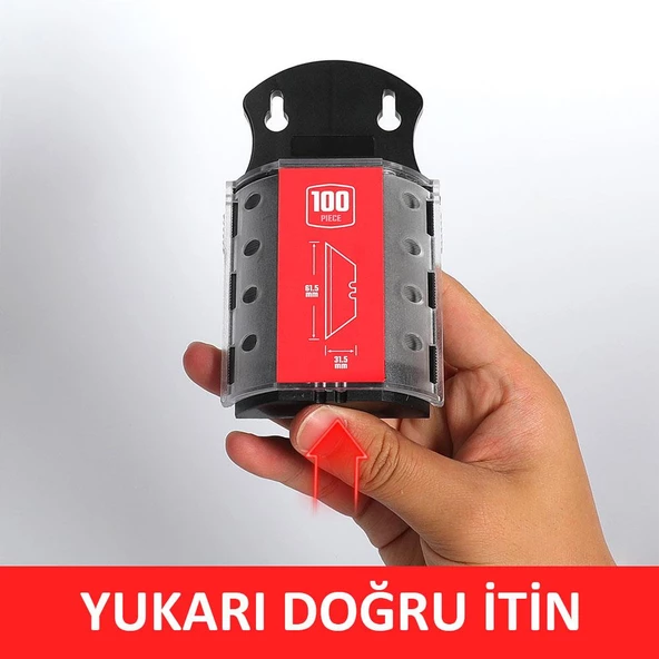 WORKPRO WP213003 100’Lü Rötuş Maket Bıçağı Yedeği - 3