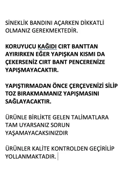 SPRENDA   150x100 Cm 5 Metre Çift Taraf Bantlı Pencere Sinek Önleyici Kovucu Sineklik Perdesi - 2