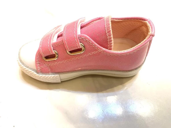 Kız Çocuk Işıklı Sneaker, Çocuk Çırtlı Spor Ayakkabı - 8