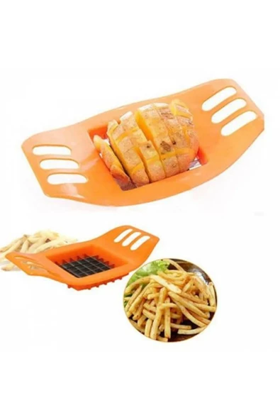 SPRENDA   Sebze Patates Dilimleme Kesici Kıyıcı Cips Yapma Doğrayıcı Gıda Parçalayıcı Mutfak - 2