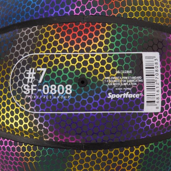 SF-0808 7 NUMARA HOLOGRAFİK BASKETBOL TOPU - 5