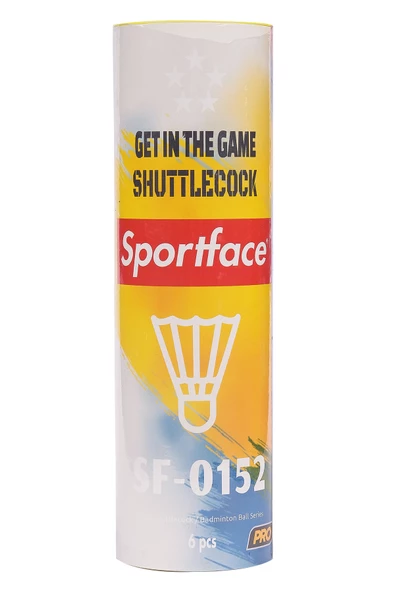 Sportface Sf-0152 6'lı Badminton Topu - Profesyonel Performans, Üstün Dayanıklılık - 3