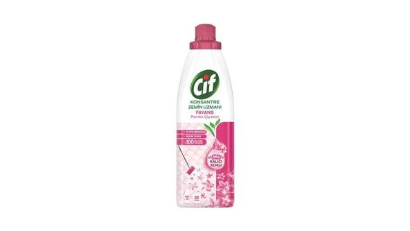Cif Konsantre Zemin Uzmanı Pembe Çiçek 895 ml